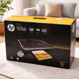 HP Deskjet 1056 All-In-One Printer B6T81A Print Scan Copy